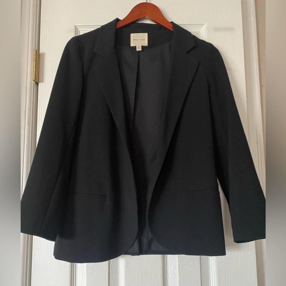 Silence + Noise blazer in black